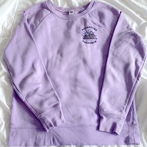 Old Navy Lavender Crew Neck XS